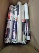 15 X ASSORTED NEW ROLLS OF WALL PAPER (11/11)