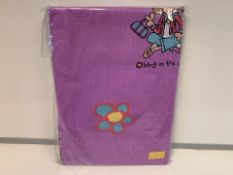 10 X BRAND NEW GROOVY CHICK CURTAIN SETS 168 X 137CM (1140/11)