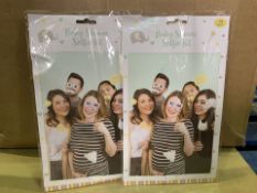 96 X BRAND NEW BABY SHOWER SELFIE KITS IN 4 BOXES (298/11)