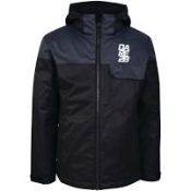 1 X Dare2b Kids Tyke Insulated Jacket [Colour: Black/Ebony] [Size: 7-8 Yrs] (BOX3)