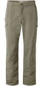 2X Craghoppers Mens NosiLife Cargo Trousers - Regular Leg [Colour: Pebble] [Leg Length: Regular] [