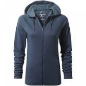 1 X Craghoppers Womens NosiLife Sydney Hooded Top [Colour: Blue Navy] [Size: 8] (BOX3)