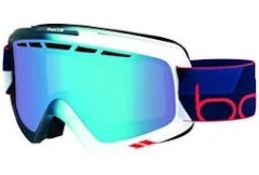 1 X Bolle Nova II Ski and Snowboard Goggles [Colour: Blue Gradient/Modulator Vermillon Blue Cat 1-2]