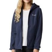 1X Columbia Trek Light Stretch Womens Waterproof Jacket [Colour: Atoll] [Size: XS] (box4)