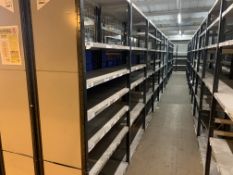 20 BAYS OF LINK 51 WAREHOUSE RACKING 1.2M(L) X 2.2M (H) X 0.45M (D). INCLUDES 22 UPRIGHTS &