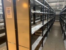 20 BAYS OF LINK 51 WAREHOUSE RACKING 1.2M(L) X 2.2M (H) X 0.45M (D). INCLUDES 22 UPRIGHTS &