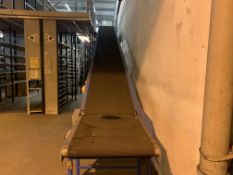 ELECTRONIC CONVEYOR BELT SIZE APPROX: 0.9M(W) X 12.15M(L)