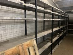 6 BAYS OF LINK 51 WAREHOUSE RACKING 1.2M(L) X 2.2M (H) X 0.45M (D). INCLUDES 22 UPRIGHTS & APPROX.