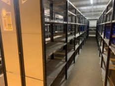 20 BAYS OF LINK 51 WAREHOUSE RACKING 1.2M(L) X 2.2M (H) X 0.45M (D). INCLUDES 22 UPRIGHTS &