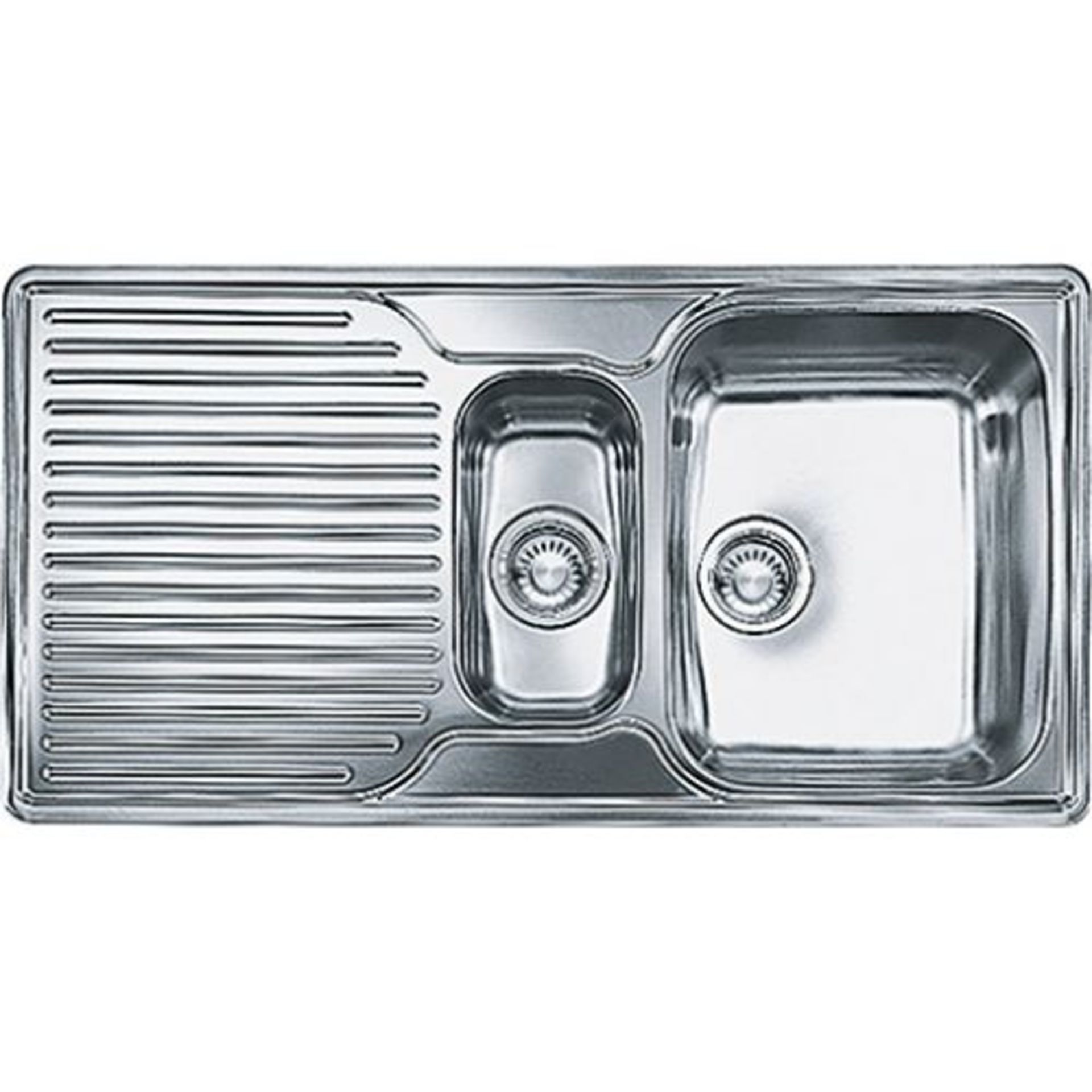 NEW (FR23) 2 X Franke Inset Kitchen Sink Ariane Arx 651p Lh Stainless Steel. Cabinet Size 600.00