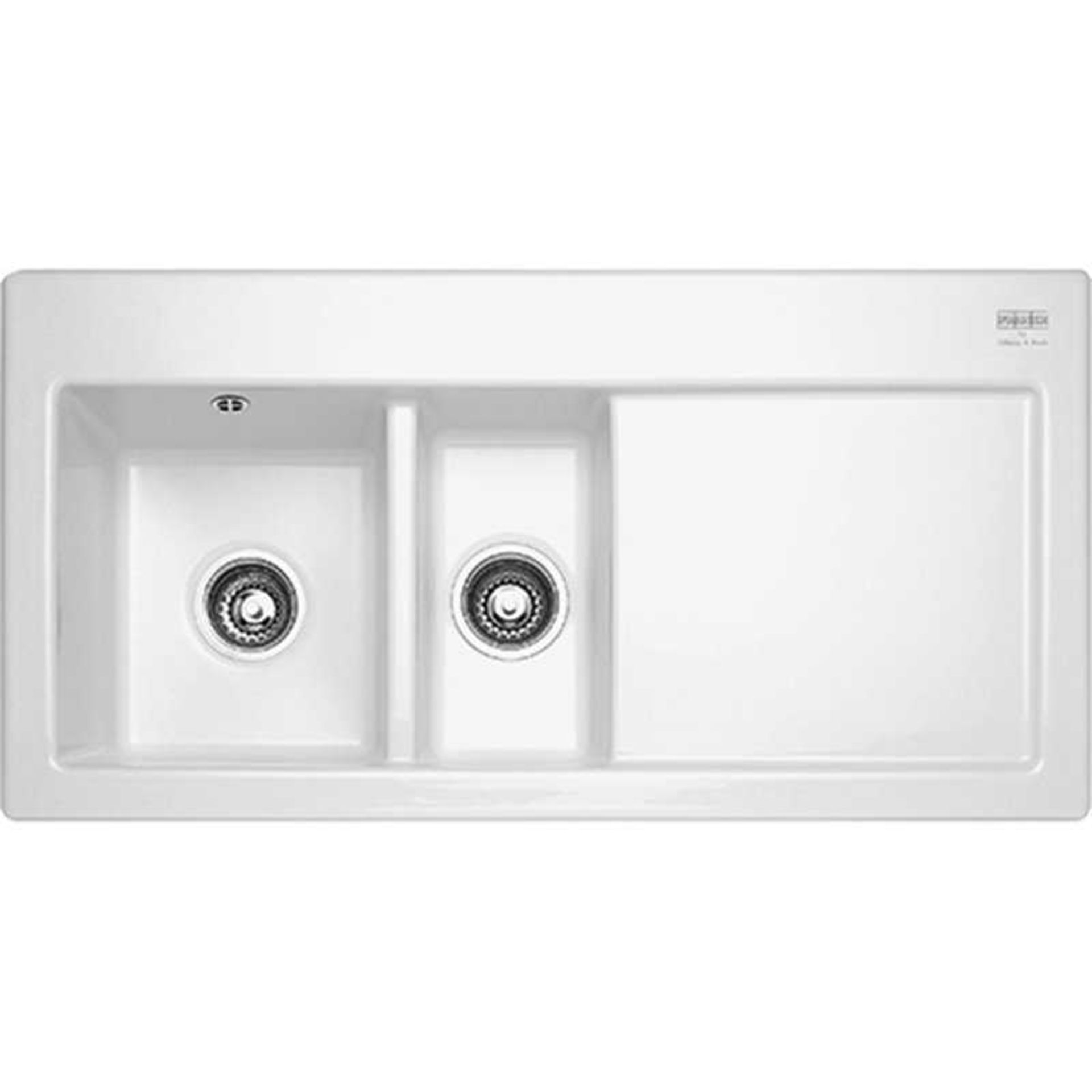 NEW (FR3) 3 X FRANKE MTK 651 MYTHOS CERAMIC SINK. Cabinet Size 600.00 mm Length Overall 1,000.00