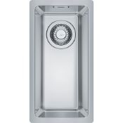 NEW (FR8) 2 X Maris MRX 110-19 Stainless Steel A modern and minimalistic undermount design with