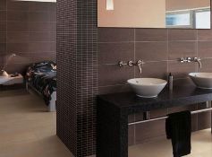 NEW 11.88 Square Meters of Veinstone Lapatto Brown Matt Wall and Floor Tiles. 300x600mm, 1.08m2