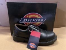 6 X BRAND NEW BOXED DICKIES OXFORD SAFETY SHOES SIZE 11.5