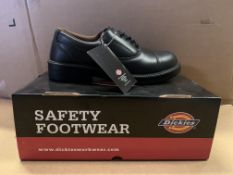 6 X BRAND NEW BOXED DICKIES OXFORD SAFETY SHOES SIZE 11.5