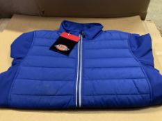 5 X BRAND NEW DICKIES ROYAL BLUE LOUDON JACKET SIZE SMALL