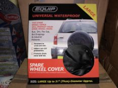 14 X NEW BOXED EQUIP SPARE WHEEL COVERS