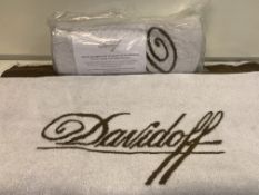 10 X BRAND NEW SEALED AND PACKAGE DAVIDOFF BATH TOWELS