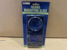 72 X BRAND NEW FOLDING MAGNIFYING GLASS