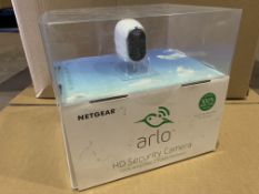 BRAND NEW NETGEAR ARLO HD SECURITY CAMERA FOR INDOOR / OUTDOOR USE WIRE FREE