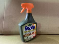 18 X NEW RESOLVA NATURAL POWER BUG & MILDEW CONTROL 1L