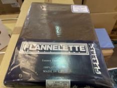 12 X BRAND NEW SINGLE BED FLANNELETTES (703/18)