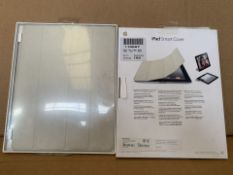 12 X BRAND NEW APPLE IPAD SMART COVERS WHITE (826/18)