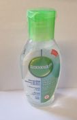 300 X NEW SEALED 50ML INSTANT HAND SANITISER. NON WASHING INHIBITS 99.9% OF BACTERIA. (1716)