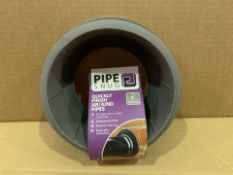 29 X BRAND NEW PIPE SNUG 110MM QUICKLY FINISH AROUND PIPES (1443/18)