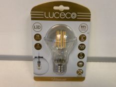 50 X BRAND NEW LUCECO LED 720 LUMEN 7.2W (60W) (1477/18)