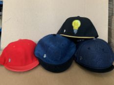 48 X BRAND NEW ASSORTED LIL BRIM FASHION CAPS IN 2 BOXES (645/18)