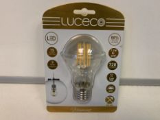 50 X BRAND NEW LUCECO LED 720 LUMEN 7.2W (60W) (1476/18)
