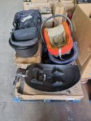 (N6) PALLET OF VARIOUS CAR SEATS/CARRY COTS TO INCLUDE: CYBEX, MOTHERCARE, GRACO ETC