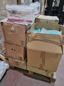 (N15) PALLET TO CONTAIN A LARGE QTY OF VARIOUS ITEMS TO INCLUDE LARGE QTY OF EXTRA LARGE FIRST AID