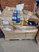 (N3) PALLET TO CONTAIN APPROX. 500 x VARIOUS BLUE COL WIPER BLADES INCLUDING TWIN PACKS. ORIGINAL