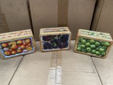1 x Pallet containing THE SILVER CRANE CO tins - Small assorted Fruit create 21 x 24
