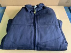 4 X BRAND NEW DICKIES INSULATED TWILL JACKETS SIZE SMALL NAVY