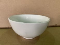 4 X BRAND NEW PACKS OF 12 STEELITE MONACO WHITE MANDARIN BOWLS 158MM RRP £82 PER PACK