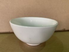 4 X BRAND NEW PACKS OF 12 STEELITE MONACO WHITE MANDARIN BOWLS 158MM RRP £82 PER PACK