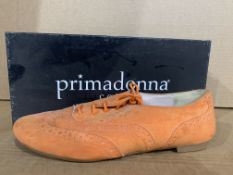 10 X BRAND NEW PRIMADONNA ARANCIO MICROFIBRA VARIOUS SIZES RRP £35 EACH