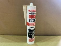 36 X BRAND NEW BOXED EVO-STIK THE DOGS B*LL*OCKS ADHESIVE AND SEALANT BROWN (PRODUCTION DATE