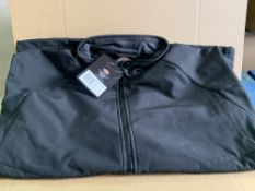 6 X BRAND NEW DICKIES BLACK SOFTSHELL JACETS BLACK SIZE XXXL