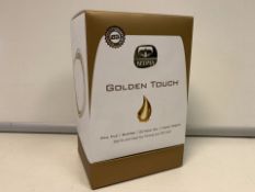 2 X BRAND NEW KEDMA COSMETCIS GOLDEN TOUCH NAIL KITS WITH DEAD SEA MINERALS AND 24K GOLD (1285/25)