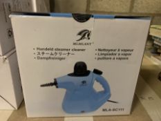 6 X BRAND NEW HANDHELD STEAMER CLEANERS (1119/25)