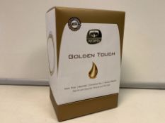 2 X BRAND NEW KEDMA COSMETCIS GOLDEN TOUCH NAIL KITS WITH DEAD SEA MINERALS AND 24K GOLD (1289/25)