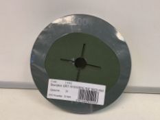 20 X BRAND NEW PACKS OF 20 GRIT 100 SANDING DISCS IN 2 BOXES (1267/25)