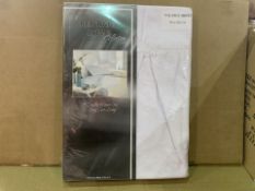 19 X BRAND NEW BED BATH AND HOME VALANCE SHEETS 90 X 200CM (1207/25)