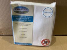 17 X BRAND NEW CHILTERN DOUBLE SIZED HOUSE DUSTMITE PROOF WATER REPELLENT MATTRESS PROTECTORS (389/