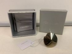 CALVIN KLEIN GOLD COLOURED FASHION RING WITH DISPLAY BOX (16/25)
