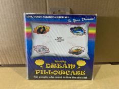 96 X BRAND NEW NOVELTY DREAM PILLOWCASES IN 2 BOXES (363/25)